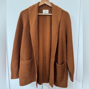 Merino wool cardigan